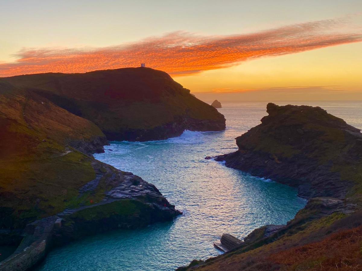 Polrunny Farm Sloe Cottage With A Sea View Boscastle Extérieur photo