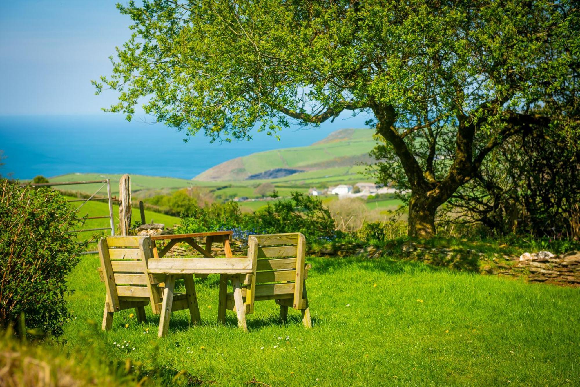 Polrunny Farm Sloe Cottage With A Sea View Boscastle Extérieur photo